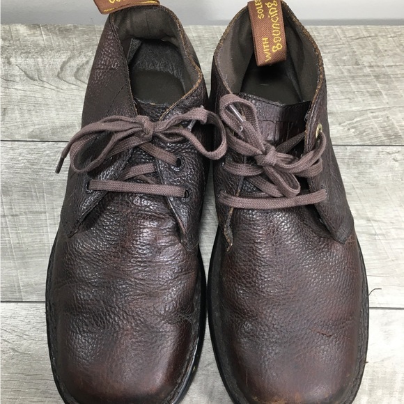 Dr. Martens Doc Sussex Bear Track Leather Men's Grunge Punk Work Boots Size 10 - Picture 5 of 10